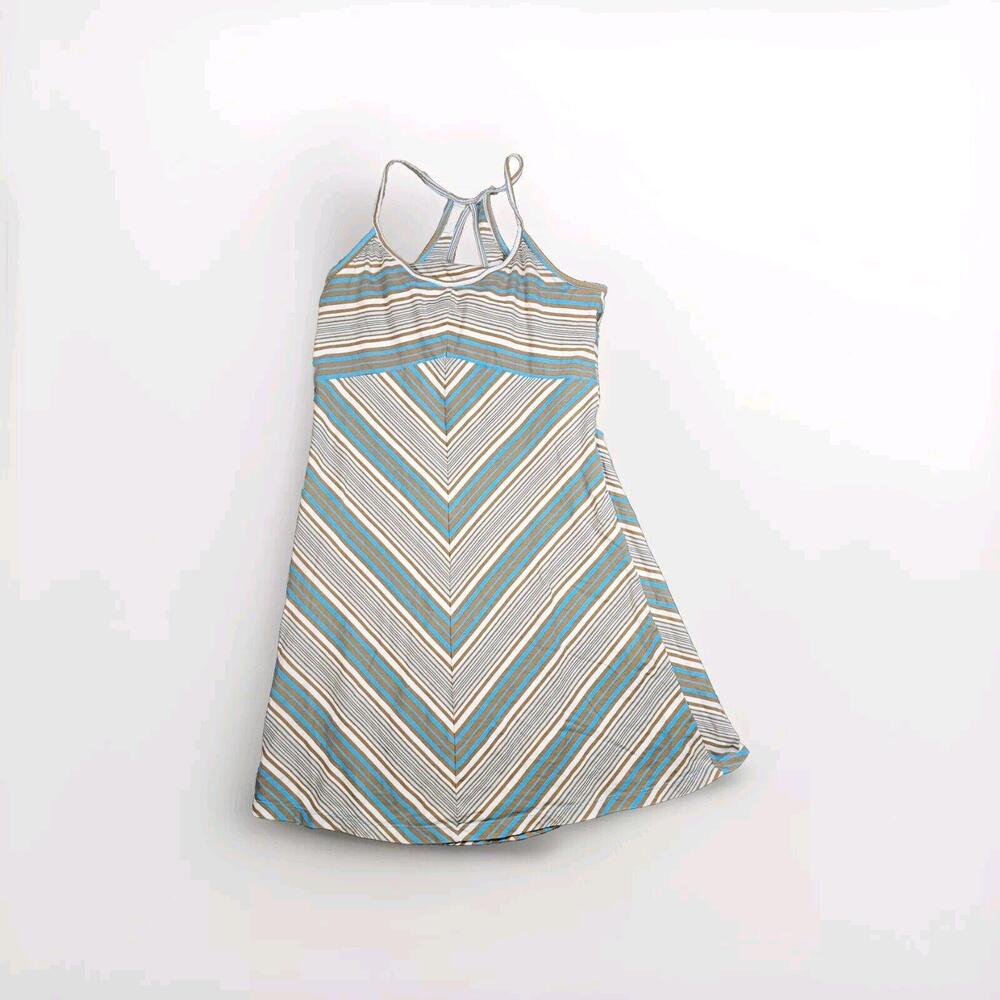 Patagonia Spright Strappy Sundress  Women's Striped Keyhole Back Size M